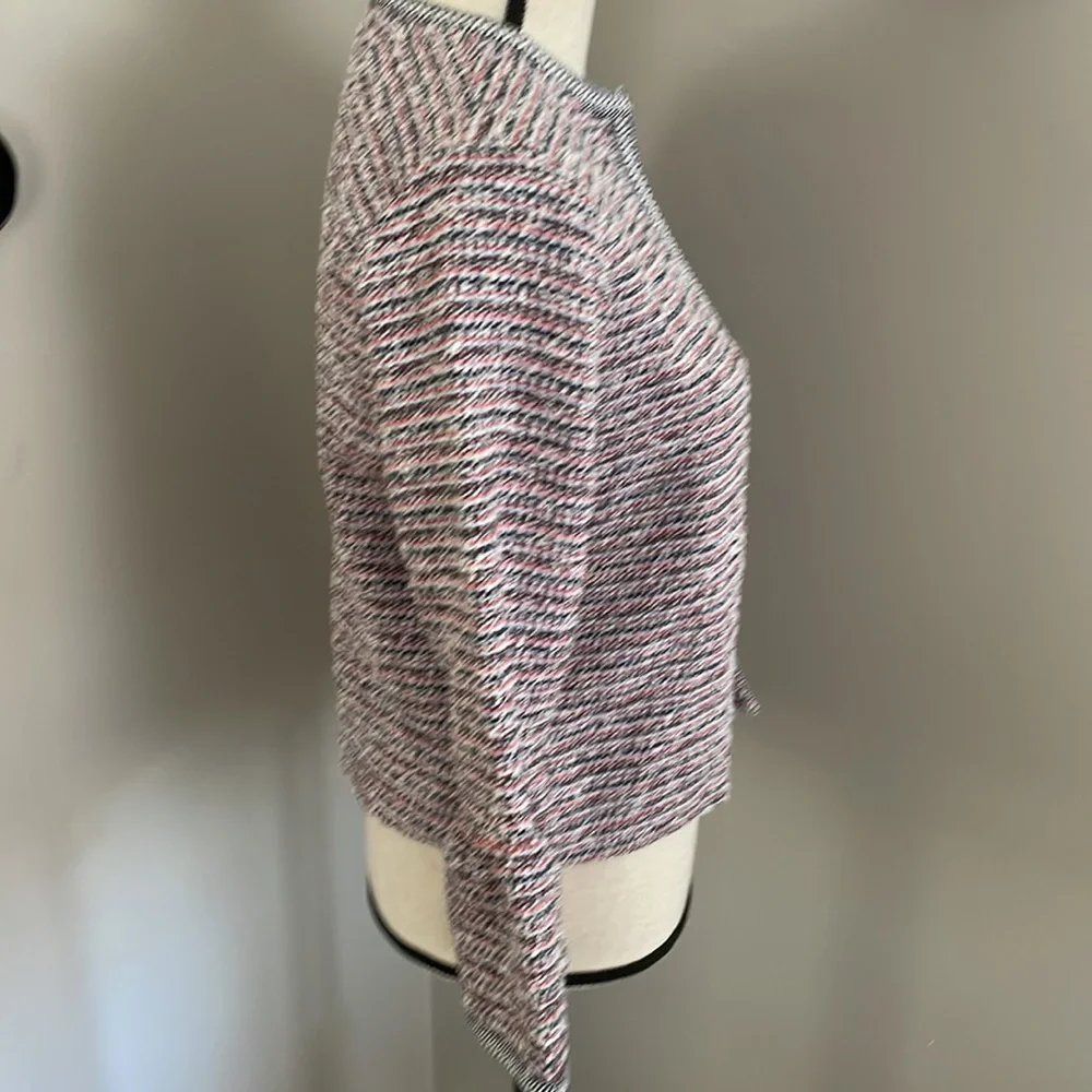 Tweed cotton blazer jacket - Picture 5 of 9